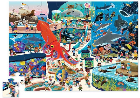 Kids Puzzle Aquarium 48pcs Crocodile Creek