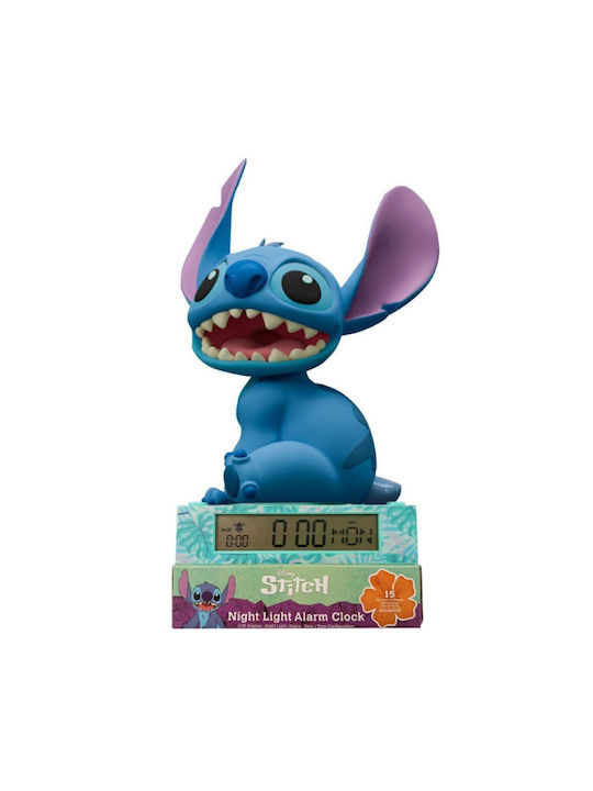 Sveglia Lampada Disney Stitch Las3055