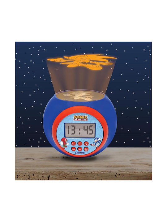 Lexibook Sonic Projector Alarm Clock Rl977sn