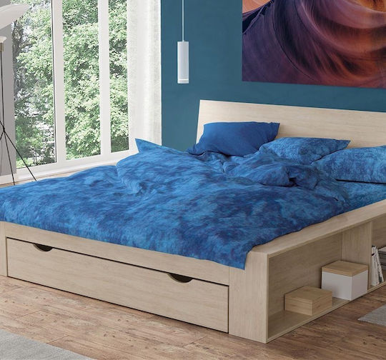 Dimcol Σετ Μονά Electric Blue 160x240cm