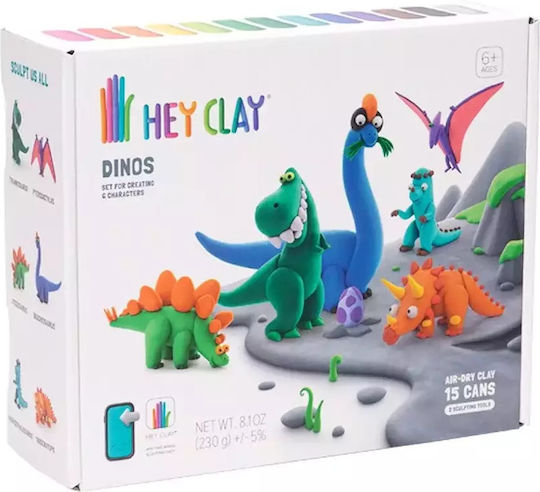 Hey Clay Dinoss Πηλός Σετ