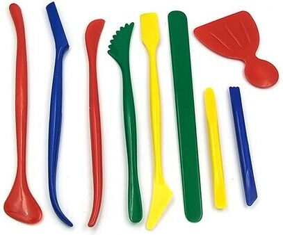 Mungyo Plastic Color Tool Set Εργαλεία Μοντελοποίησης Πολύχρωμο