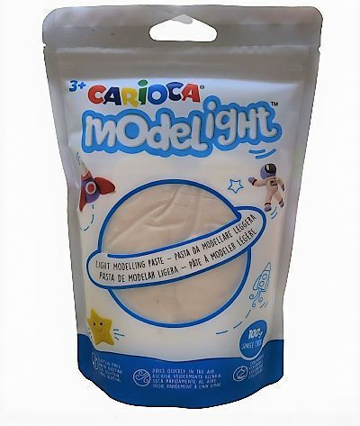 Carioca Modelight Λευκός Πηλός 100gr