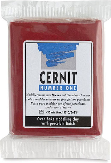 Cernit Number One Polymer Clay Redς 56gr