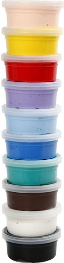 Creativ Company Silk Πολυμερικός Πηλός Σετ Πολύχρωμος 400gr