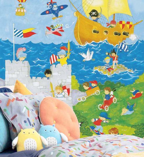 Walltastic Kinder Tapete Πειρατές B182xH254cm