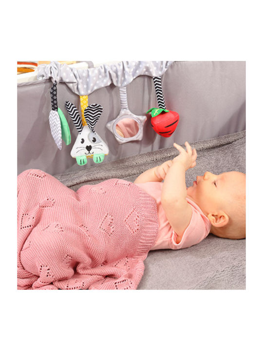 Babyono Blanket Nursery Swaddling Blankets Knitted Pink Pink 75x100cm
