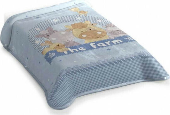 Belpla Spanish Cot Blanket 110x140cm