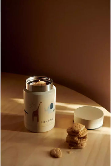 Liewood Isolierte Lunchbox Inox Beiges 250ml Liewood Isolierte Lunchbox Inox Beiges 250ml