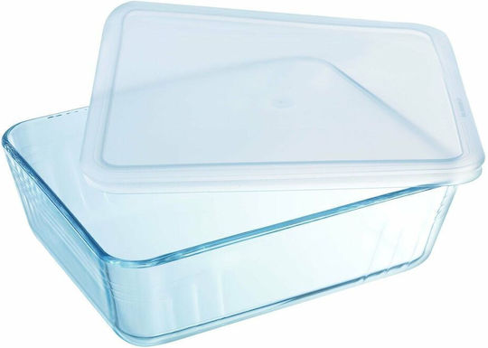 Pyrex Lunchbox Glas White Geeignet für die Mikrowelle 1500ml 1Stück