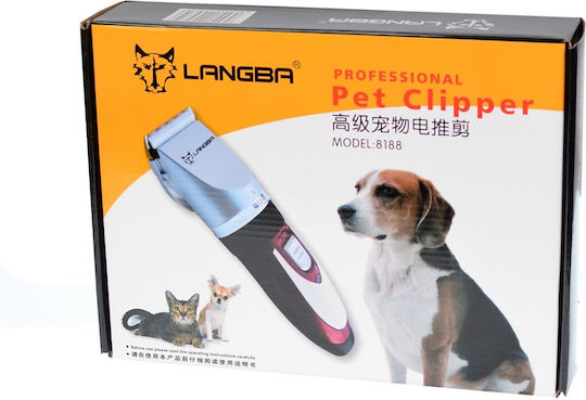 Professional Set Rechargeable Hair Clipper Red DC8FJTMBM