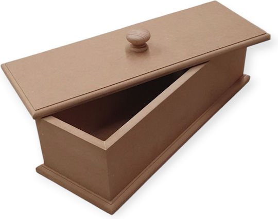 Mdf Σπιτάκι-Κρεμάστρα 20.5x16.5cm Holzhandwerksdekoration