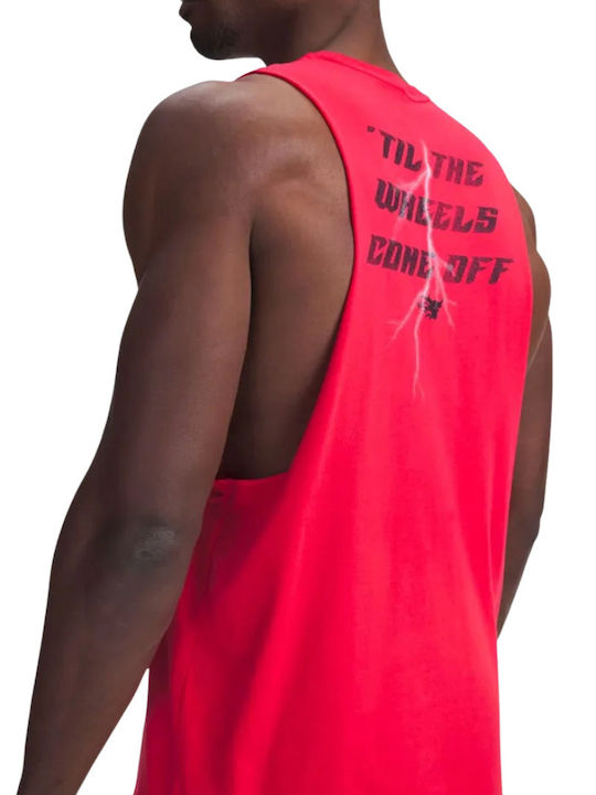 Project Rock T-shirt Κόκκινο