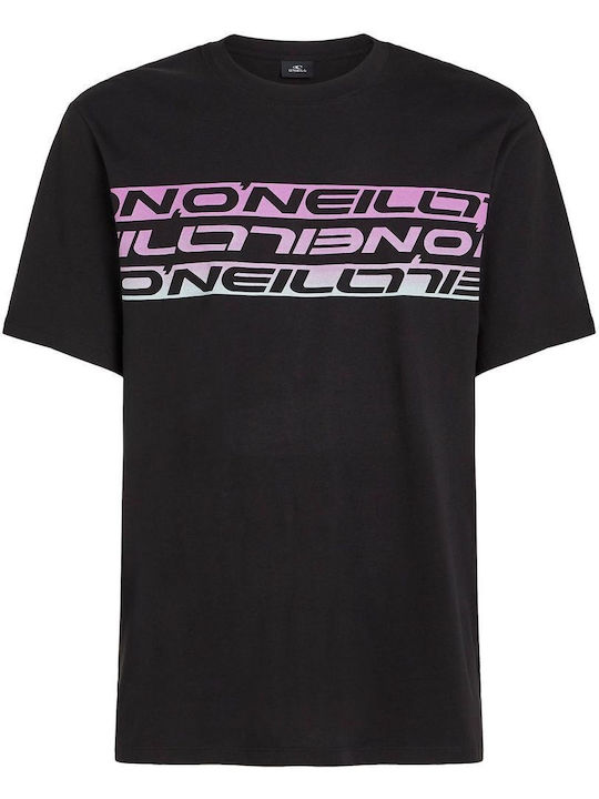 T-shirt Μαύρο