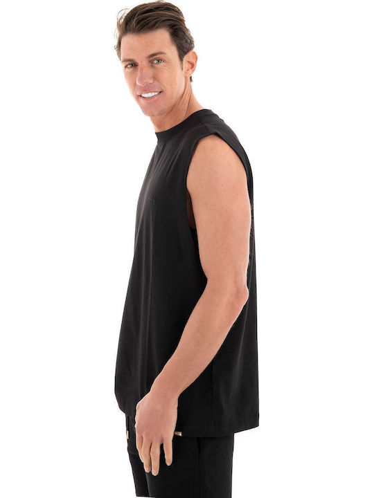 Tricou negru jet