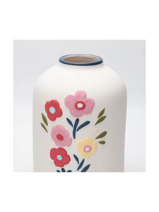 Διακοσμητικό Βάζο Keramik Weiß 13.4x12.8x19.2cm 1Stück
