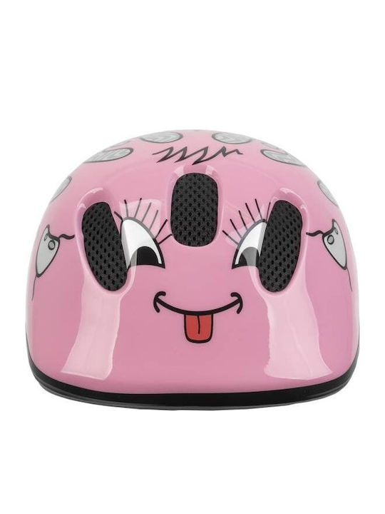 Ventura Curly Kids' Helmet for City Bike Pink