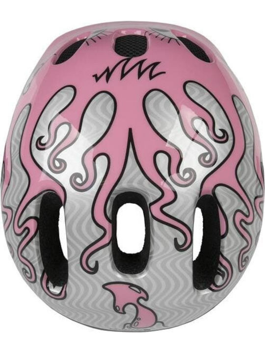 Ventura Curly Kids' Helmet for City Bike Pink