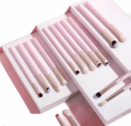 Jessup Blushing Bride Eye Brushes Set 15 Professional Eye Brushes