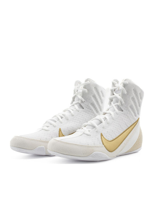 Nike Machomai 3 Pantofi de Box Albi Nike Machomai 3 Pantofi de Box Albi
