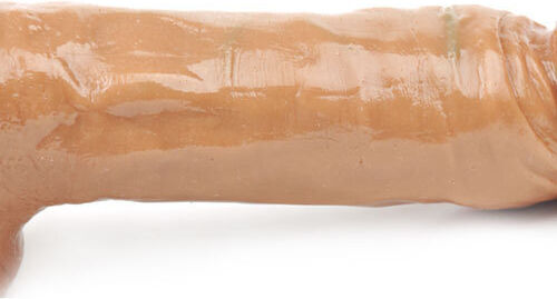 Multi-speed Realistic Dildo Vibrator Brown