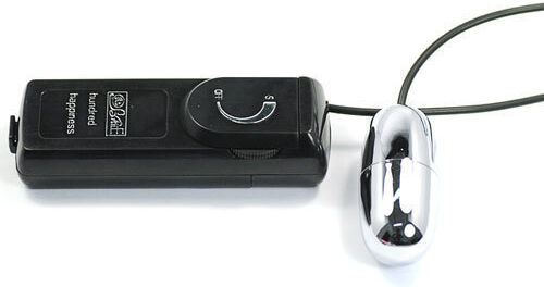 Silver Vibrating Egg