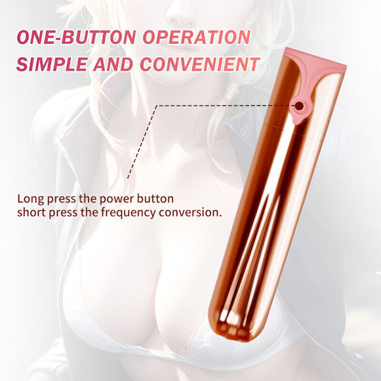 Lipstick Styling Mini Vibrator Silber