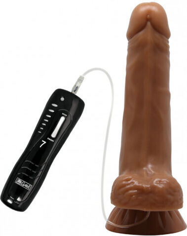 Beautiful Easton Remote Controlled Rotating Thrusting Dildo