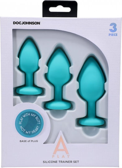 Πρωκτικές Σφήνες Σιλικόνης Σετ Trainer Set 3 Τμχ