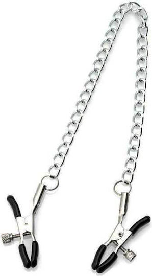 Zenn Nipple Clamps Ring Chain 42cm