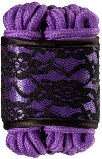 Σχοινιά Μάσκα Bdsm Kit Sex Extra Ropes Mask Purple