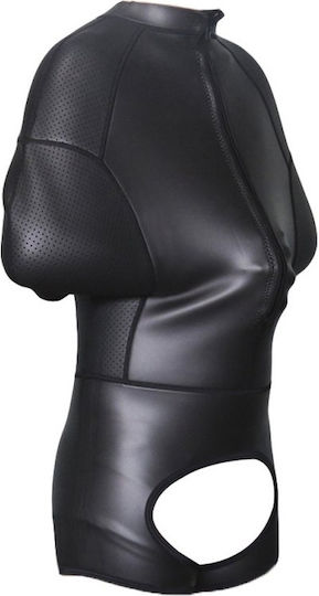 Black Neoprene Full Camisole Outfit