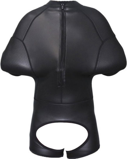 Black Neoprene Full Camisole Outfit