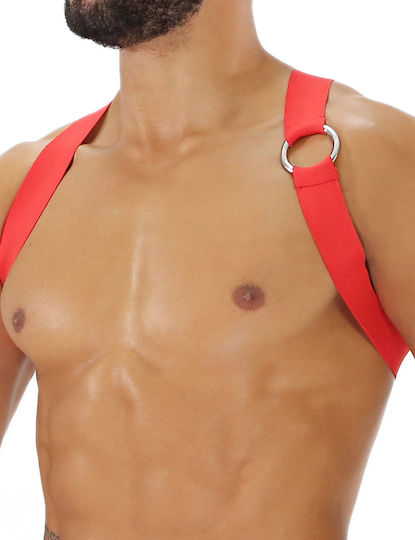 Tof Paris Party Boy Elastic Harness Κόκκινο