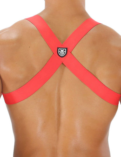 Tof Paris Party Boy Elastic Harness Κόκκινο