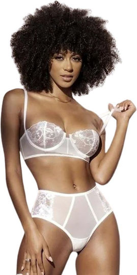 Mapale Two Piece Set 8739 Bra & Bottom Λευκό
