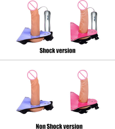Hollow Cannon Dildo Wearable Erotic Aid Vibrator