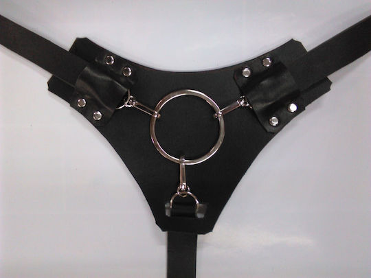 Strap On Belt Thick Leather