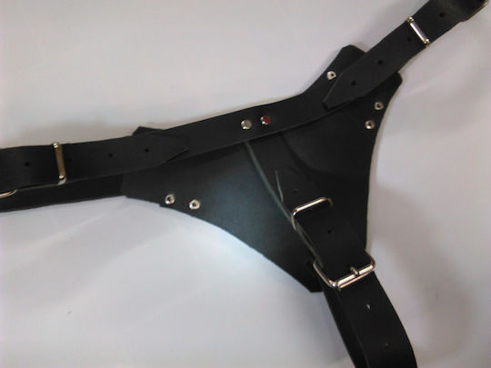 Strap On Belt Thick Leather