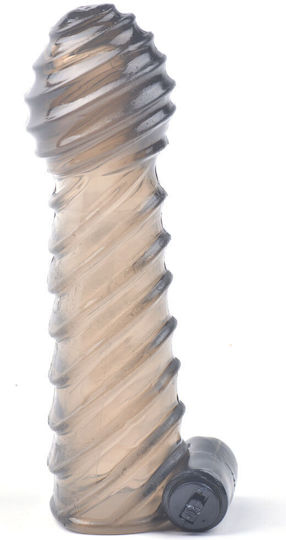 Black Color Vibrating Penis Sleeve I