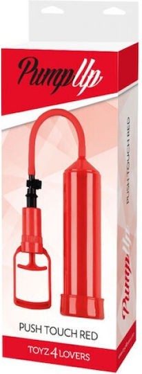 Sviluppatore A Pompa Pump Up Push Touch Red