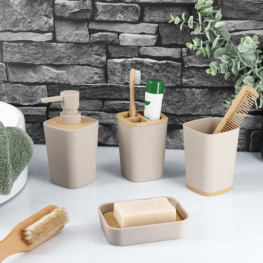 Dispenser Plastic Beige 380ml