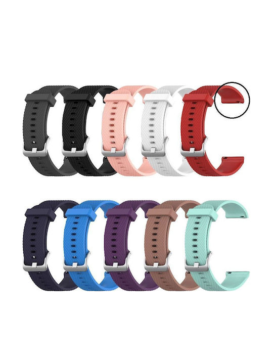 Silicone Strap XL Easy Click Purple 22mm