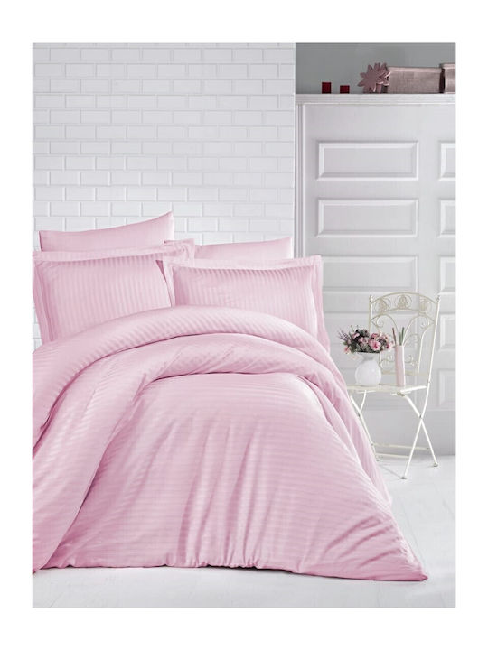 Pucioasa Bettbezug Einzelbett 160x200 Rosa
