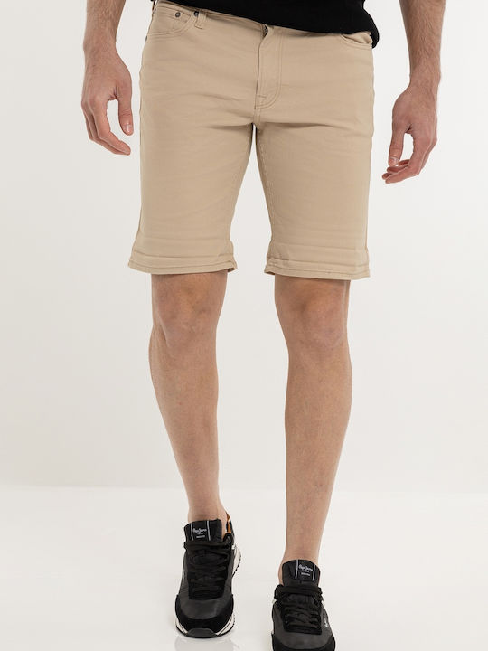 Bermudă de Bărbați Chino Oxford Tan