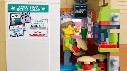 LEGO Icons The Simpons Krusty Burger За 18+ Години 1635 Бройки