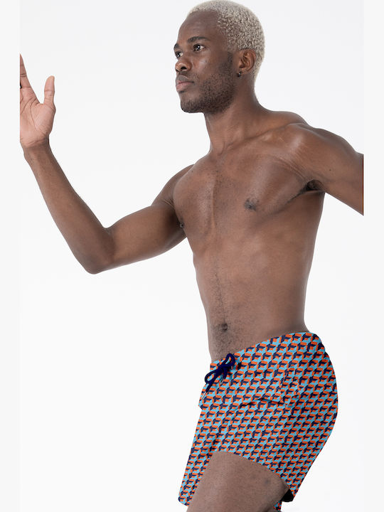 Costume De Baie Bărbați Pantaloni Scurți Multicolori