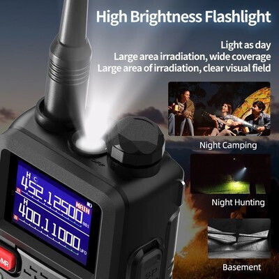 Baofeng UV-5RH Wireless Transceiver UHF/VHF 10W with Color Screen