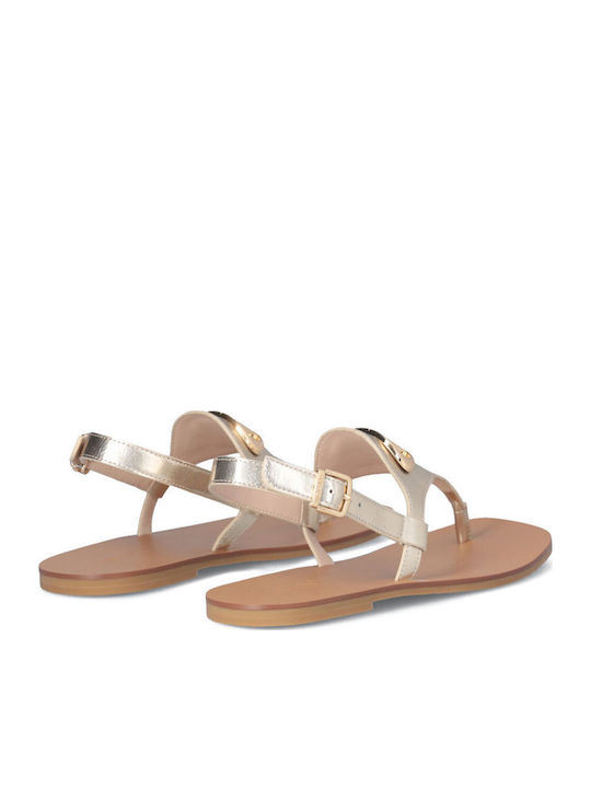 Saba Women's Flat Sandals Gold