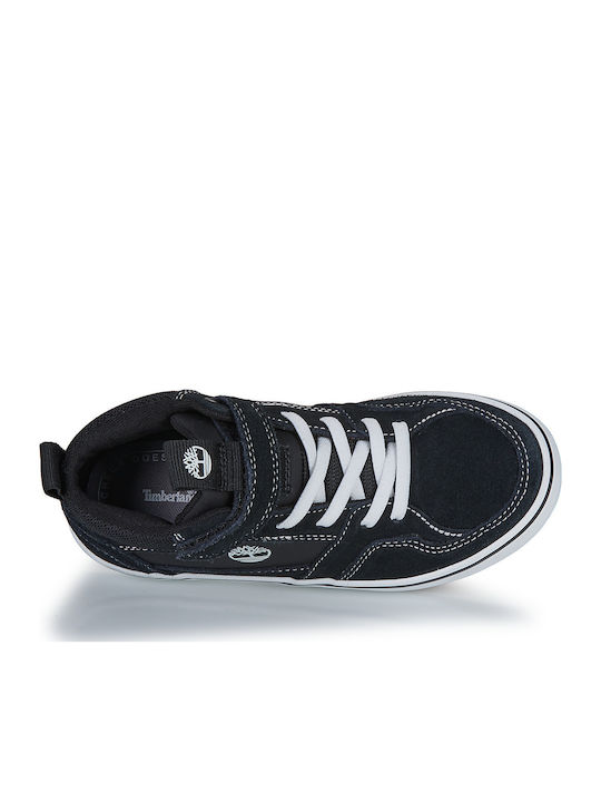 Kinder Sneakers Hoch mit Klettverschluss Schwarz